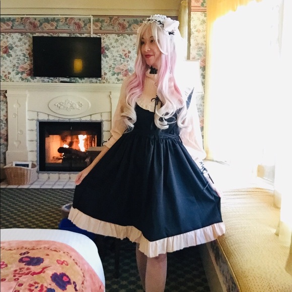 NEW Sweet Harajuku Lolita Dress - Picture 6 of 16